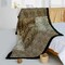 Cozy Print Throw Blanket Soft Warm Plush Patchwork for Bedroom and Living Room